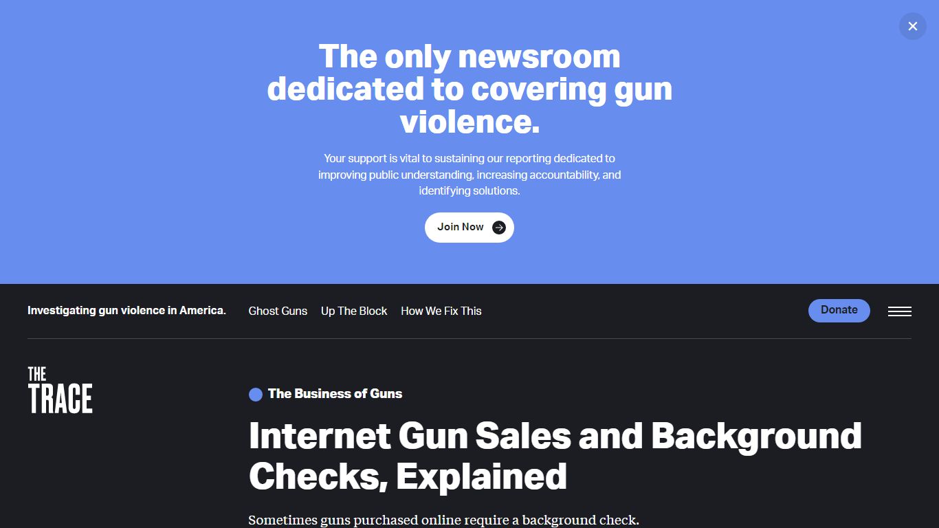 Internet Gun Sales and Background Checks, Explained - The Trace